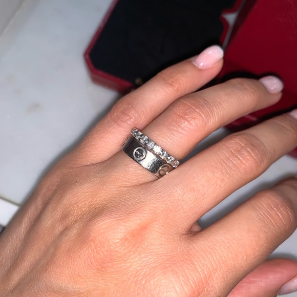 Cartier Love Ring White Gold - Picture 6 of 6